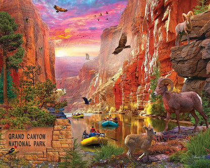 White Mountain 1000 Piece Jigsaw Puzzle, Grand Canyon National Park