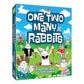 Happy Camper - One Two Many Rabbits - A Wild & Harey Card Game | Perfect Easter Basket Stuffers for Kids | Great Math Game for Family Game Night | 1-4