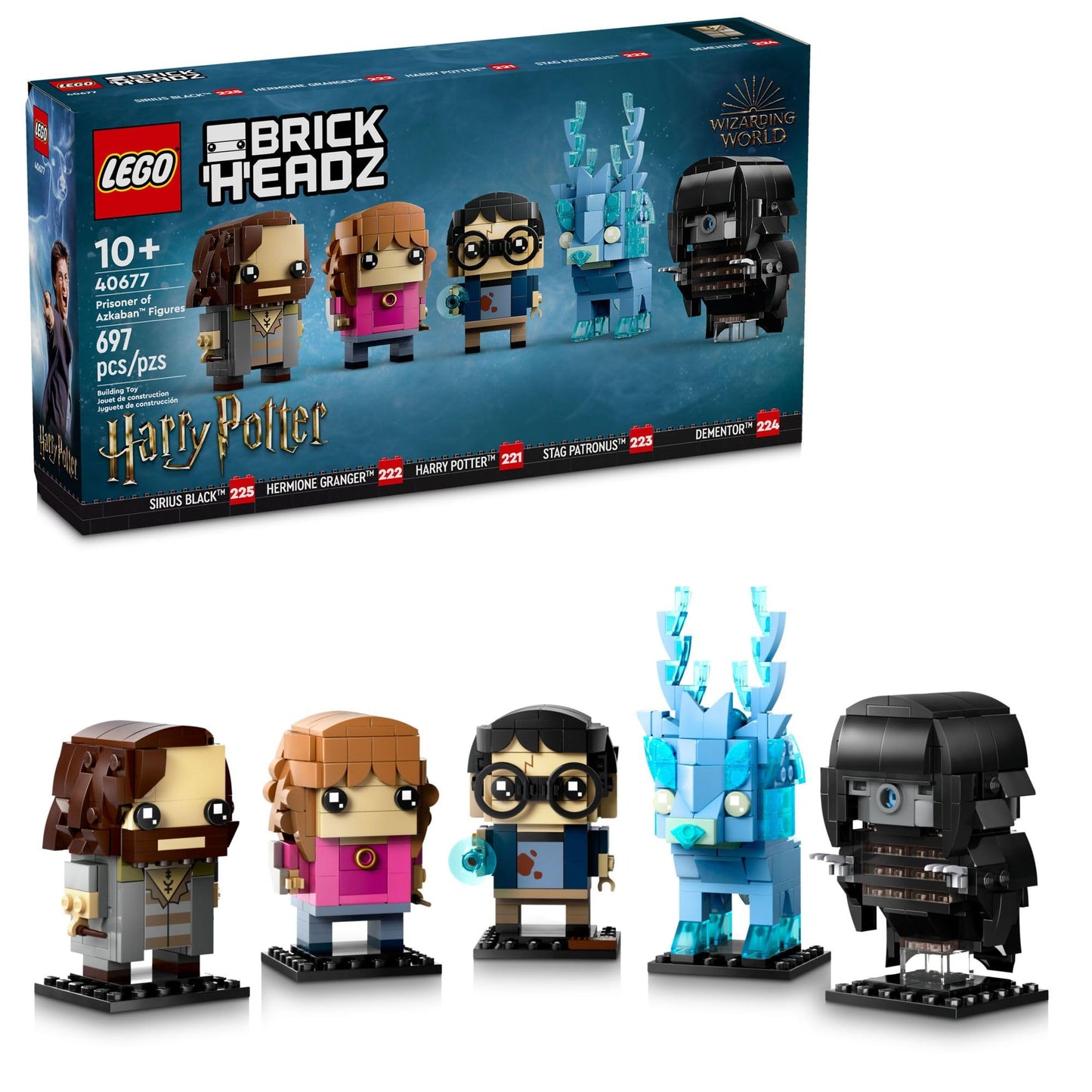 LEGO Harry Potter BrickHeadz Prisoner of Azkaban Figures 40677