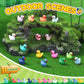 CozyWhimsy Mini Ducks 300 Pack Tiny Duck Figurines Bulk