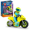 LEGO City Stuntz Cyber Stunt Bike 60358, Flywheel-Powered Motorbike Toy to Perform Jumps and Tricks, Action Toys for Boys and Girls Ages 5 Plus