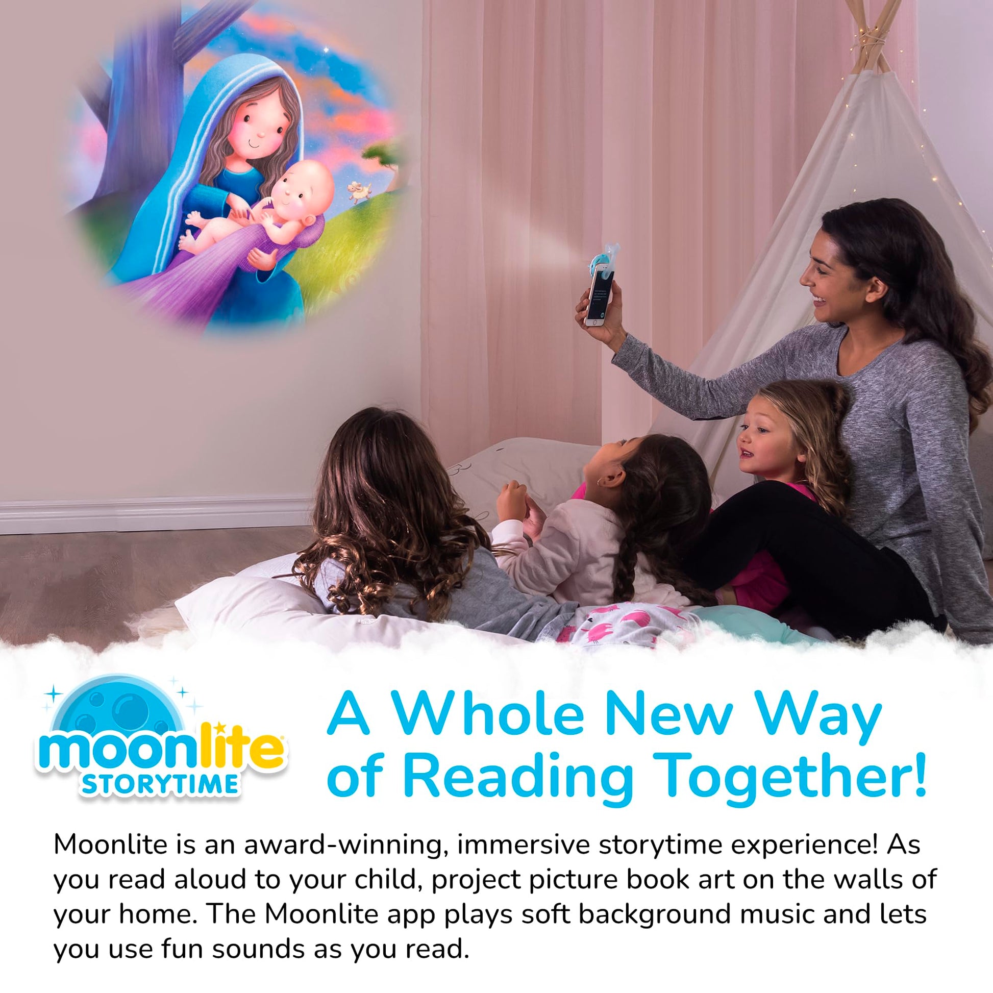 Moonlite Storytime Single Story Disc, Bible Stories: Mary's Little Lamb