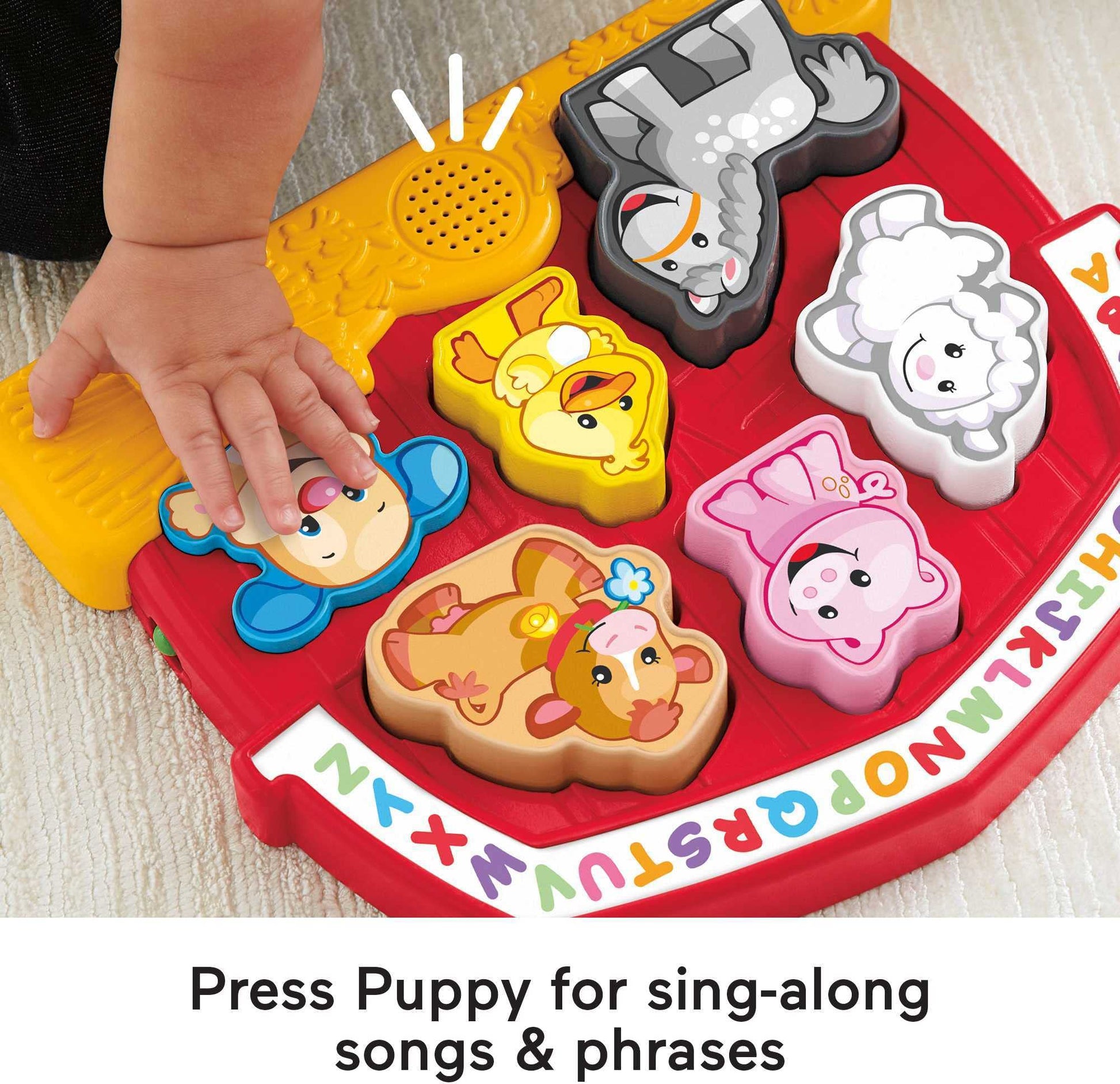 Fisher-Price Laugh & Learn Farm Animal Puzzle Toddler Toy