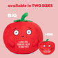 Tender Tomato Plushie - Super Soft Stuffed Animal | Valentine's Day Gift for Boyfriend, Girlfriend, Husband, Wife, Mom, Dad, Kids, or Best Friend