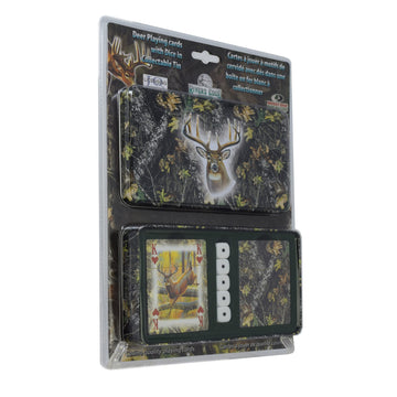 Rivers Edge Products Whitetail Deer Playing Cards and Dice Set