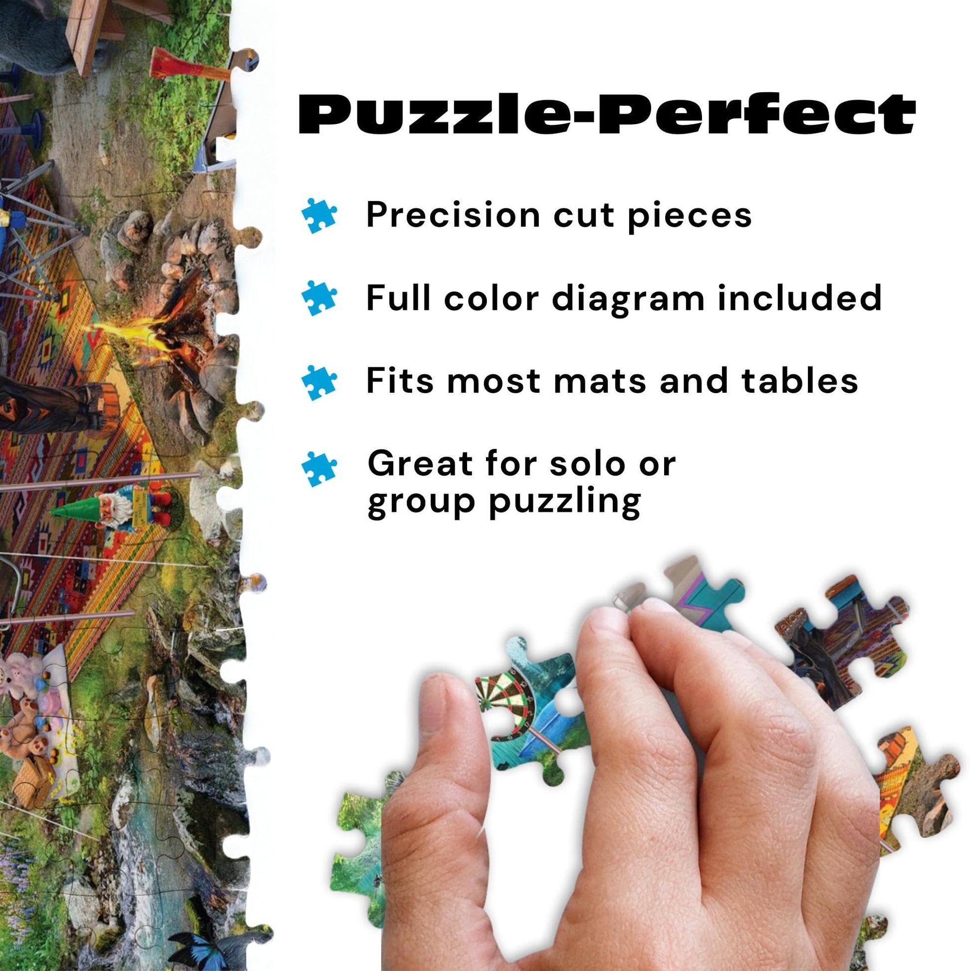 Buffalo Games - Mountain Retreat - 1000 Piece Jigsaw Puzzle for Adults