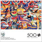 Buffalo Games - All American Collage - 500 Piece Jigsaw Puzzle for Adults