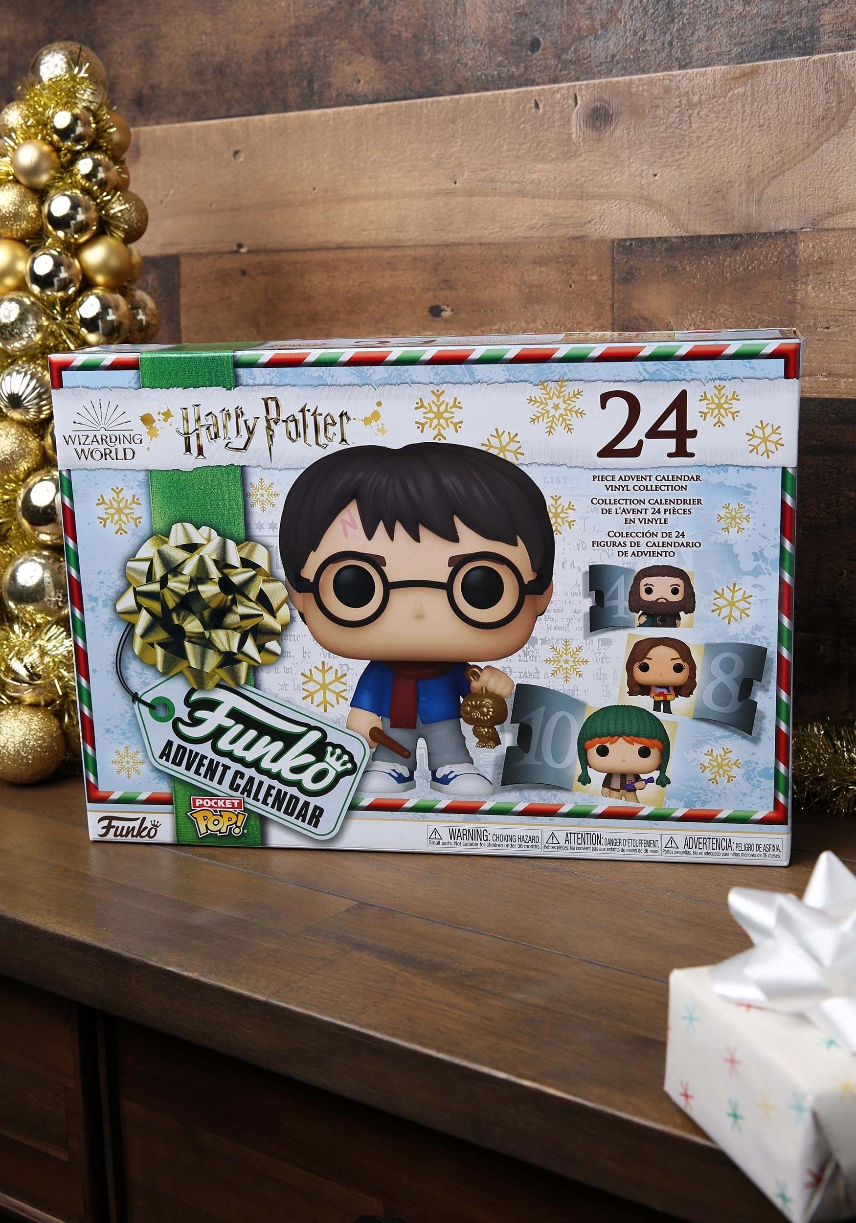 Funko Advent Calendar: Harry Potter - Severus Snape - 24 Days of Surprise - Collectible Vinyl Mini Figures - Mystery Box - Gift Idea - Holiday Xmas