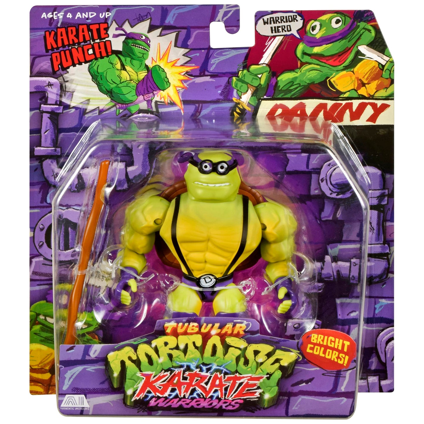 Teenage Mutant Ninja Turtles Donatello and Danny Theatrical Short Figure 2-Pack by Playmates Toys