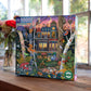 eeBoo Alchemist's Forest 1000 Piece Square Jigsaw Puzzle, 23" x 23"