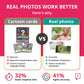 Picture My Picture Verbs ABA Therapy Cards Vol 1, 40 Real Photos, Age 3+