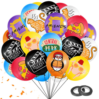 49Pcs Friends Themed Party Decorations Balloons Friends Party Decorations Friends TV Show Decorations Friends Bachelorette Party Decor Friends Party