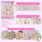 WEINSYT 3D Sticker Scene Therapy Book - DIY Miniature Craft Kit with Repositionable 3D Stickers, Stress Relief Gift for Teens & Adults