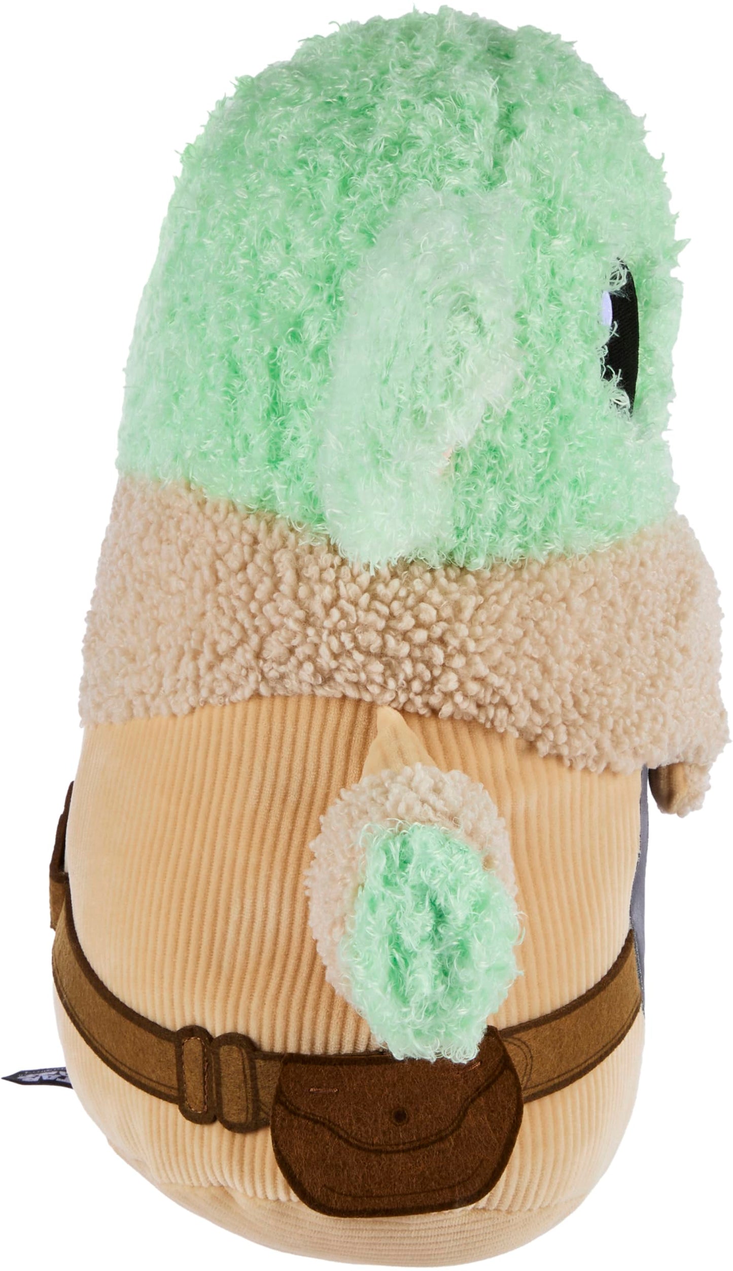 Mattel Star Wars the Mandalorian & Grogu Movie Grogu 12-inch Tall Plush with Embroidered Rondel Design on Chest Fuzzy Multi-Textured Soft Plush