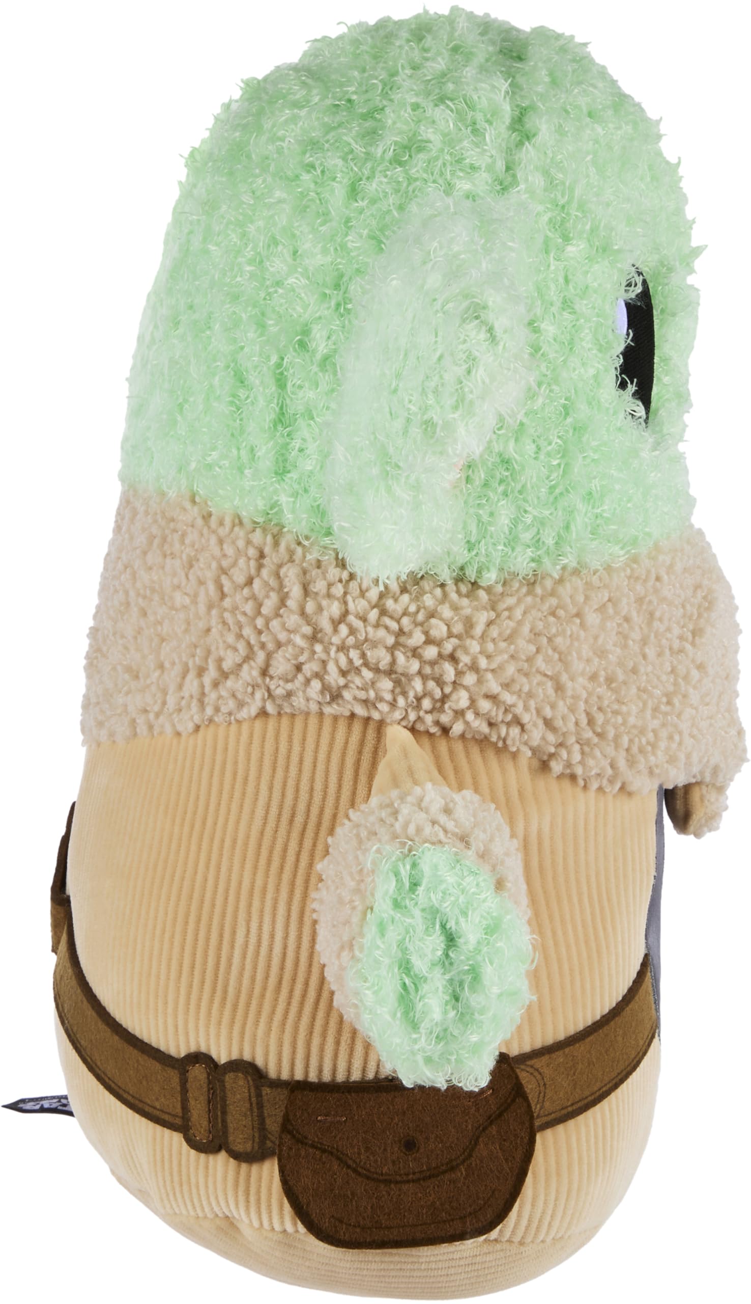 Mattel Star Wars the Mandalorian & Grogu Movie Grogu 12-inch Tall Plush with Embroidered Rondel Design on Chest Fuzzy Multi-Textured Soft Plush