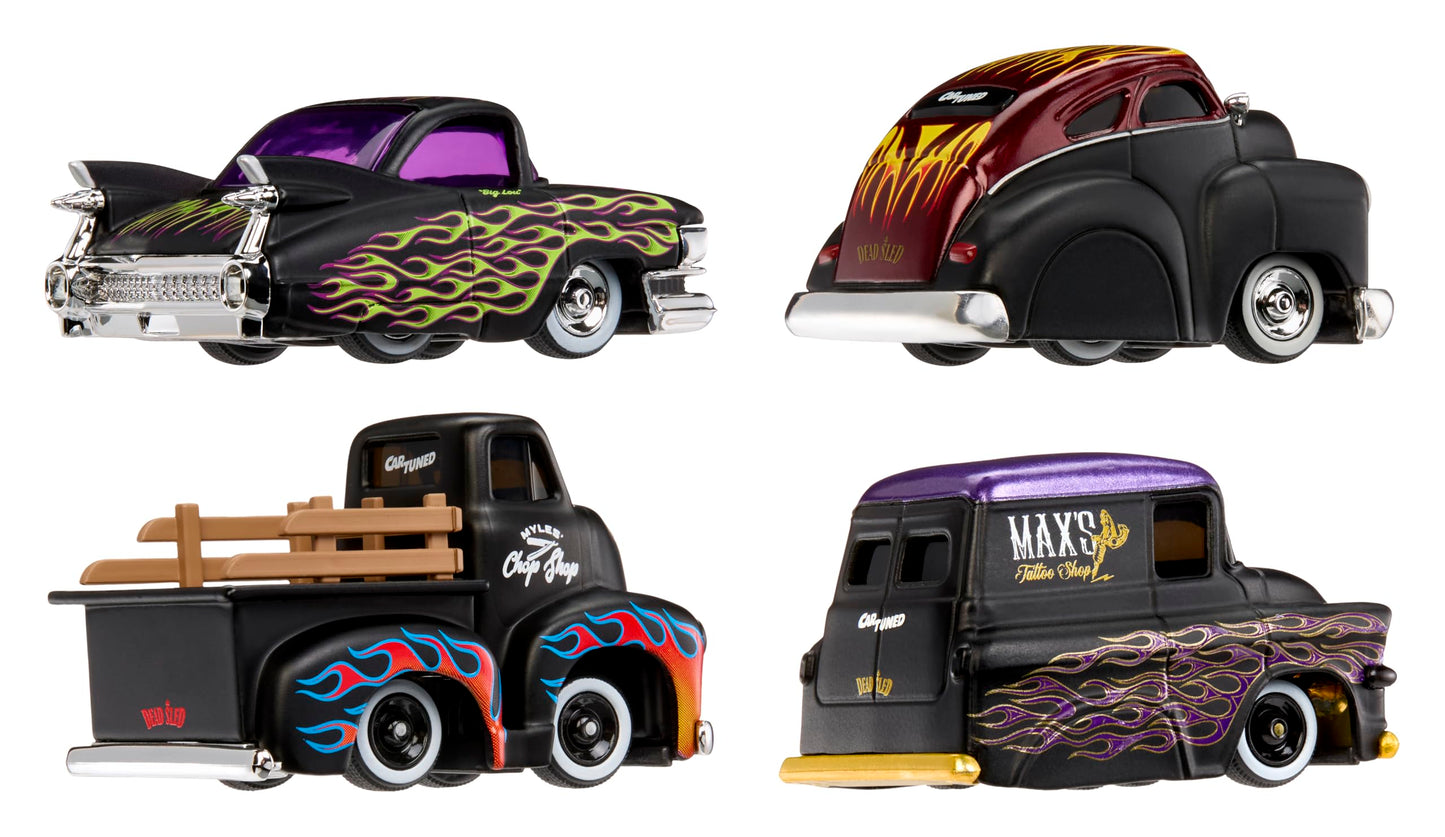 CarTuned 2-Pack Series 7- Dead Sleds, 1959 Cadillac El Dorado, 1947 Chevy Fleetline