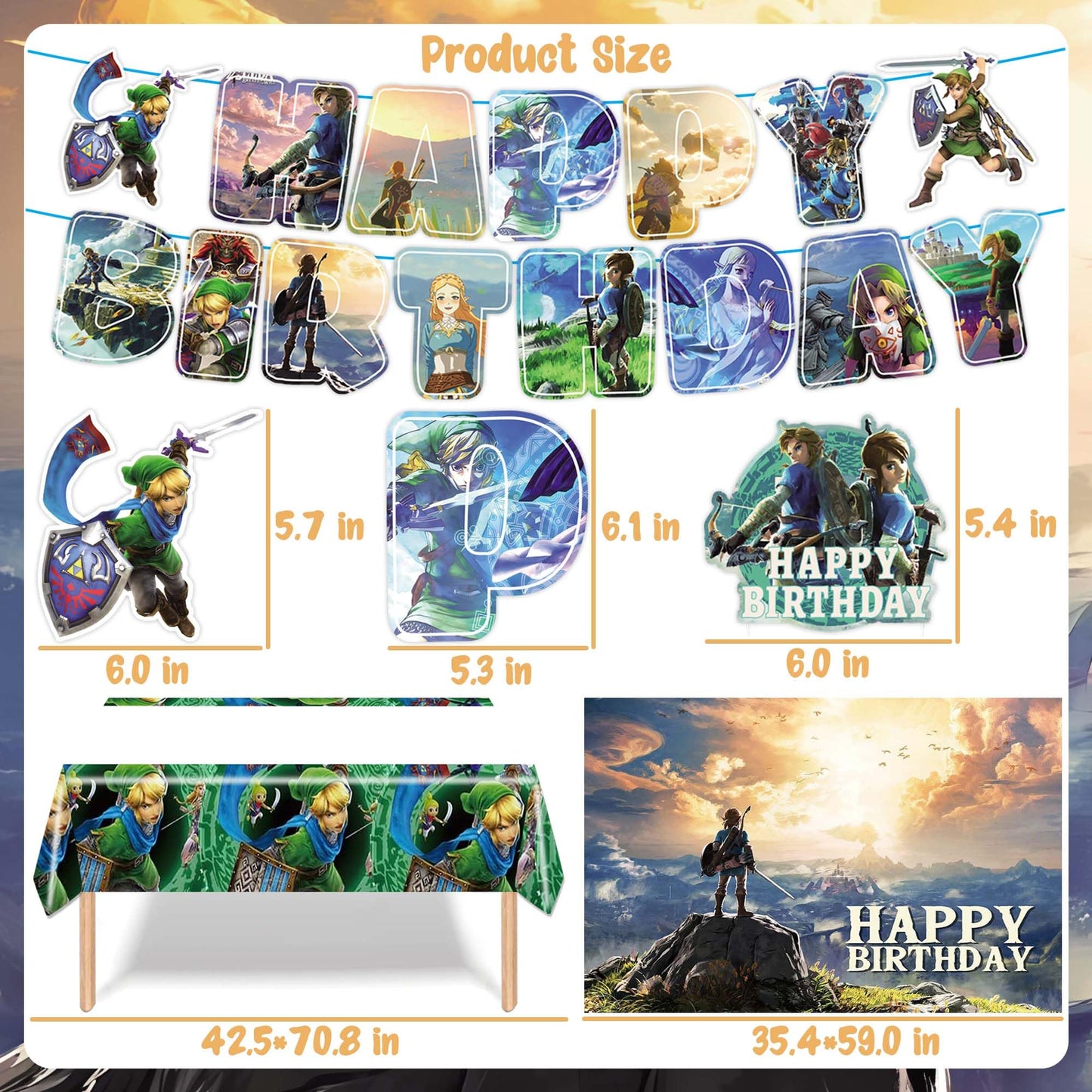 Legend Party Supplies, Green Birthday Party Decorations