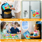 Magnetic Puzzles for Kids Ages 3-5, Two-Book Set, Dinosaur Animal Jigsaw Puzzle Magnet Books Travel Games Montessori Preschool Learning Activities