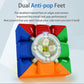 CuberShop Moyu RS3M 2020 3x3 Magnetic Speed Cube, Stickerless Budget Magnetic 3x3 Budget Cube, MFJS Cubing Classroom Professional 3X3 Speed Cube (Moyu