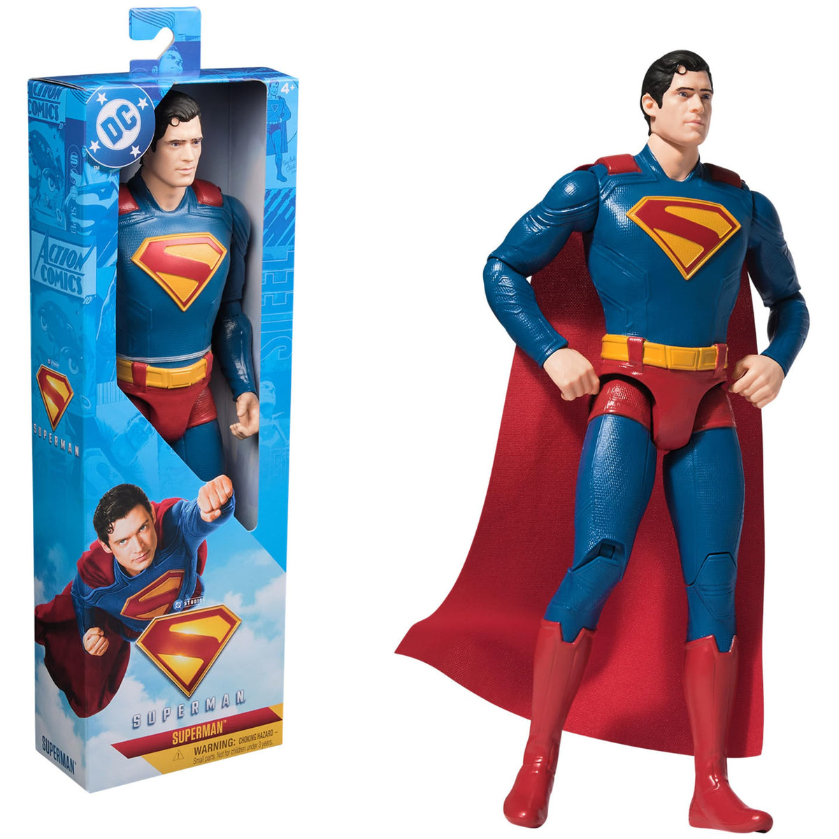 DC Comics Superman Action Figure, 12-Inch