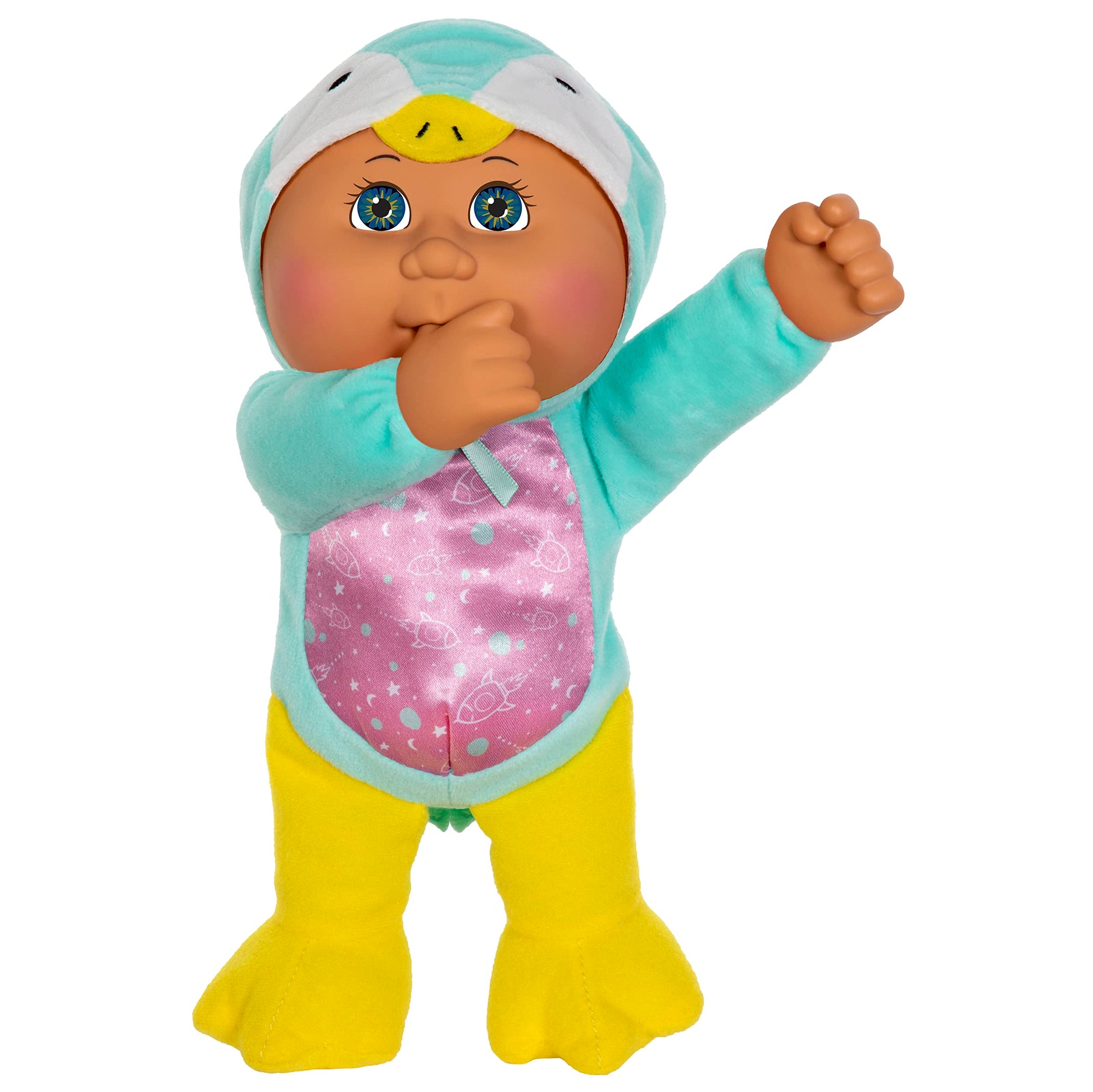 Cabbage Patch Kids Space Friends 3-Pack - 9 Inch CPK Dolls - Collectible Cuties - Features Mercury Monkey, Pluto Penguin, Nova Koala - Thumb-Sucking