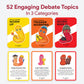 Dr. Bird's Cards - Can of Worms: The Ultimate Debate Card Game for Adults - Fun, Educational, and Intellectual Gift for College Students, Homeschool