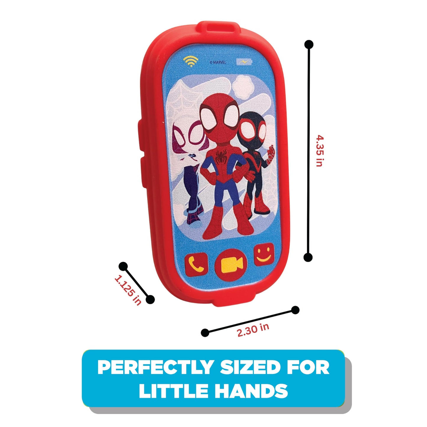 Spidey and His Amazing Friends Bath Time Fun Set - Bath Finger Puppets, Light Up Squirter, Step Stool