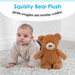 Kids Preferred 11 Inch Teddy Bear Brown Soft Plush Stuffed Animal Toy Gift for Kids and Toddlers - Carter's Squishy Bear