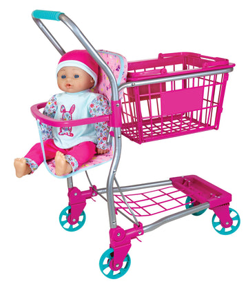 Shopping Cart with 16" Baby Doll