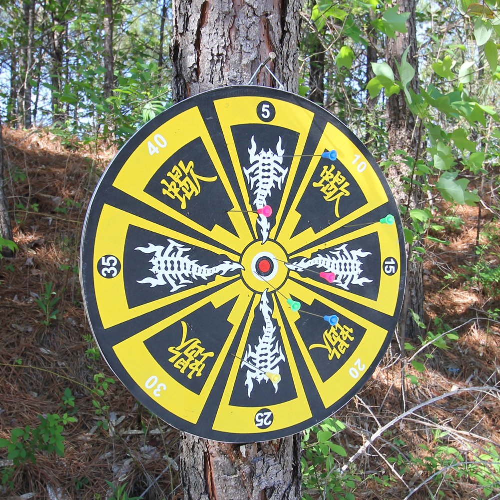 Armory Replicas™ Steel Blowgun Darts - 36 Pack, 3 Inch Long, Sharp Point, Cone Accelerator for Accurate Shooting
