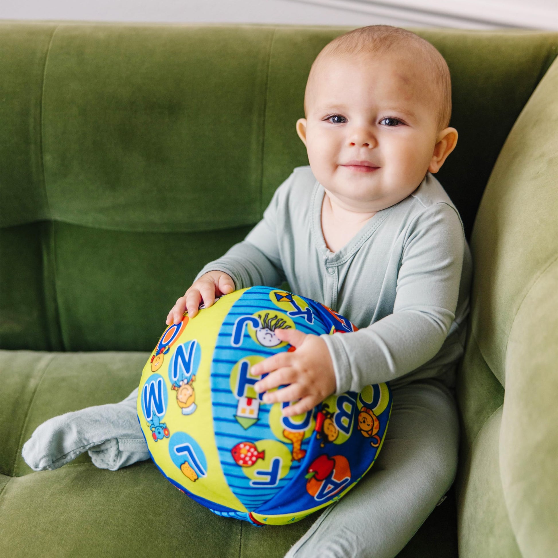 Melissa & Doug K's Kids 2-in-1 Talking Ball Educational Toy - ABCs and Counting 1-10