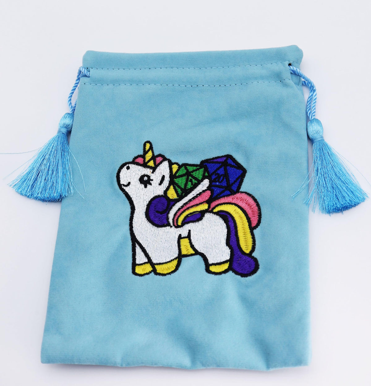 Foam Brain Games Dice Bag - Sparkles the Unicorn