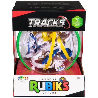 Rubik's Cube Tracks 70, 3D Gravity Maze Puzzle Game with 70 Obstacles, Mind Challenging Relaxing Toy for Kids Ages 8 and Up