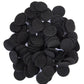 Playfully Ever After 1 Inch Black 100pc Felt Circle Stickers