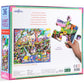 eeBoo Fairies & Tales 36 Giant Piece Children's Puzzle, 24.5" x 20"