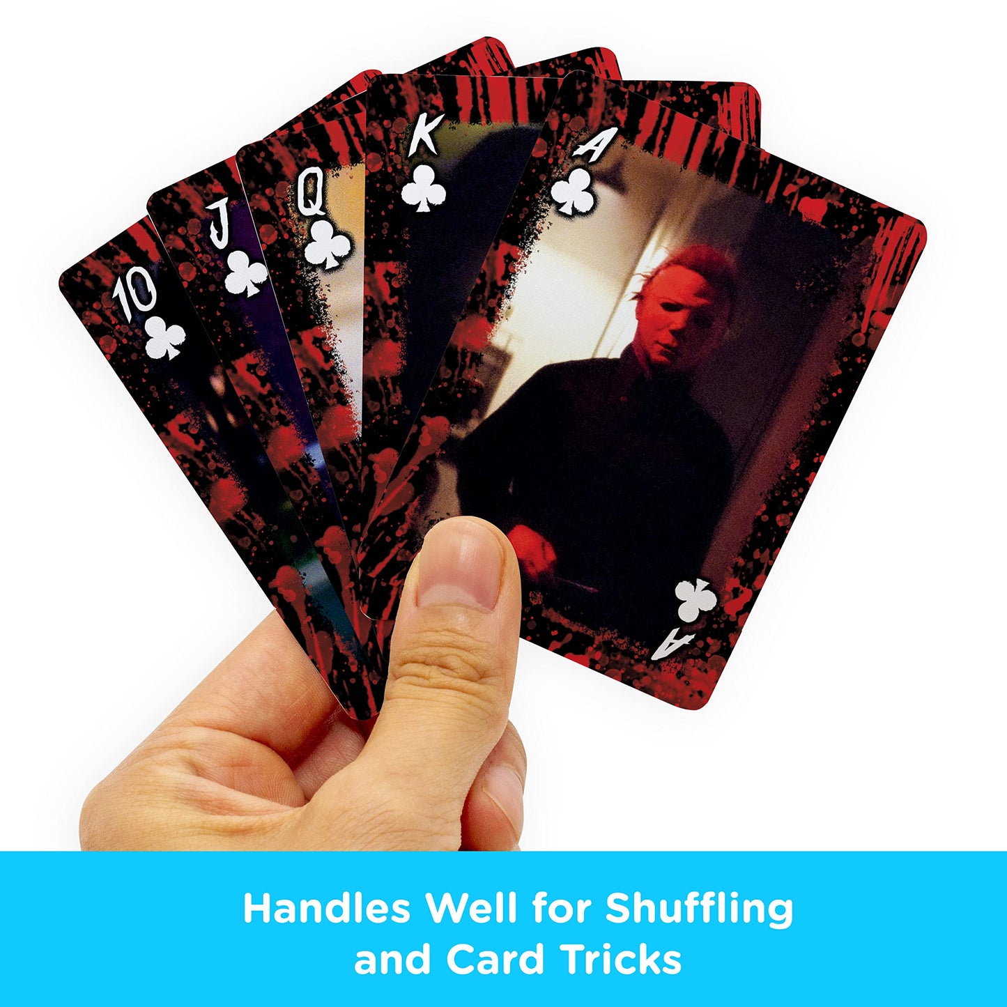 AQUARIUS Halloween 2 Playing Cards - Halloween 2 Themed Deck of Cards for Your Favorite Card Games - Officially Licensed Halloween Merchandise