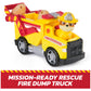 Paw Patrol Fire Rescue Rubble Fire Dump Truck Toy Vehicle Set