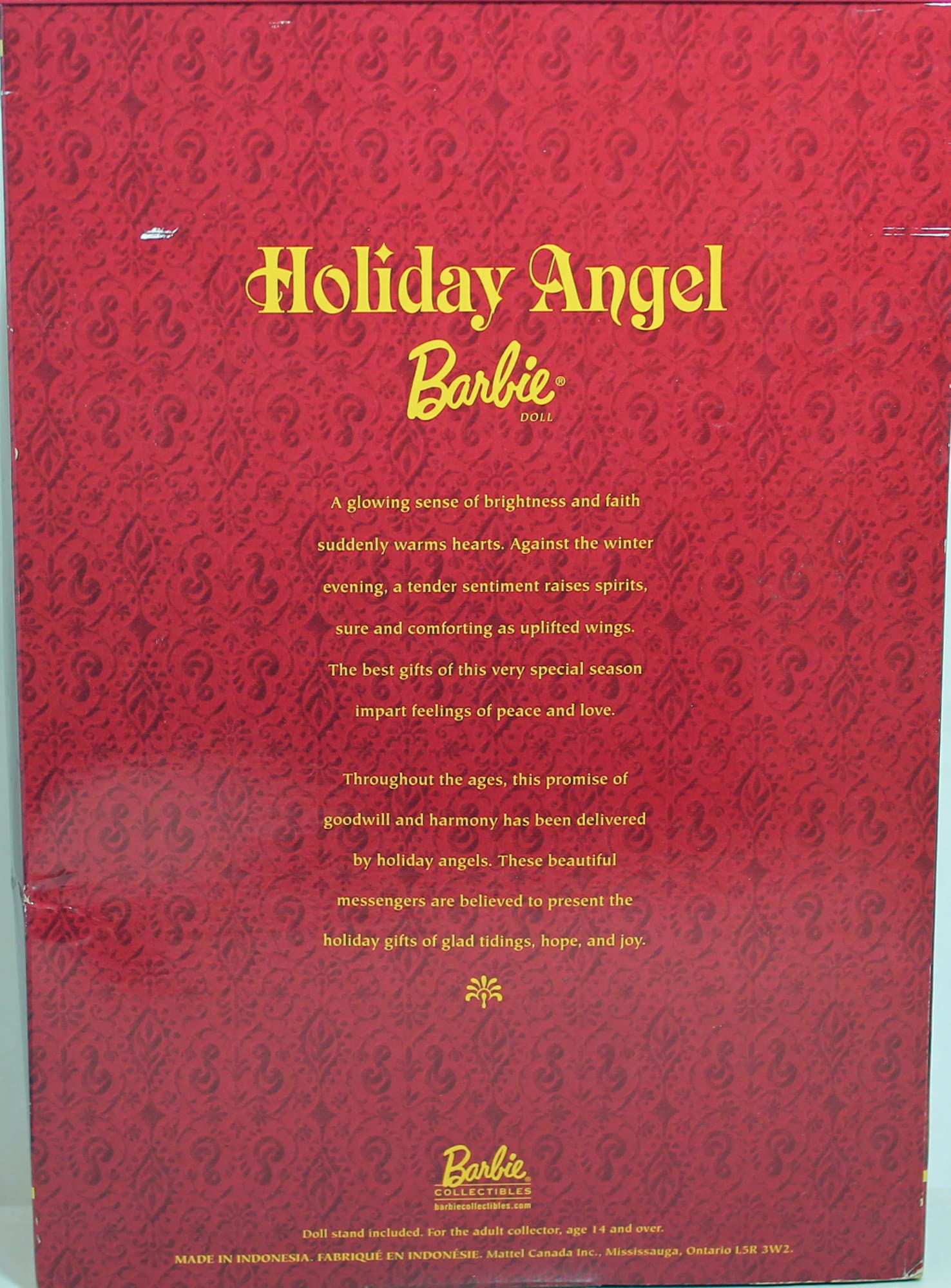 2001 Holiday Angel Barbie #2