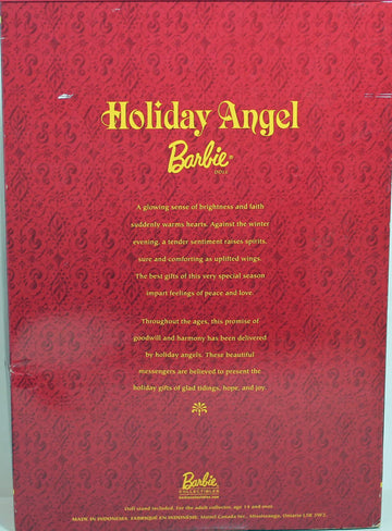 2001 Holiday Angel Barbie #2