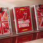 theory11 The Rolling Stones Playing Cards - Rock Music Themed Deck with Custom Aces Jokers Court Cards, Black Collector Style Poker Cards for Fans