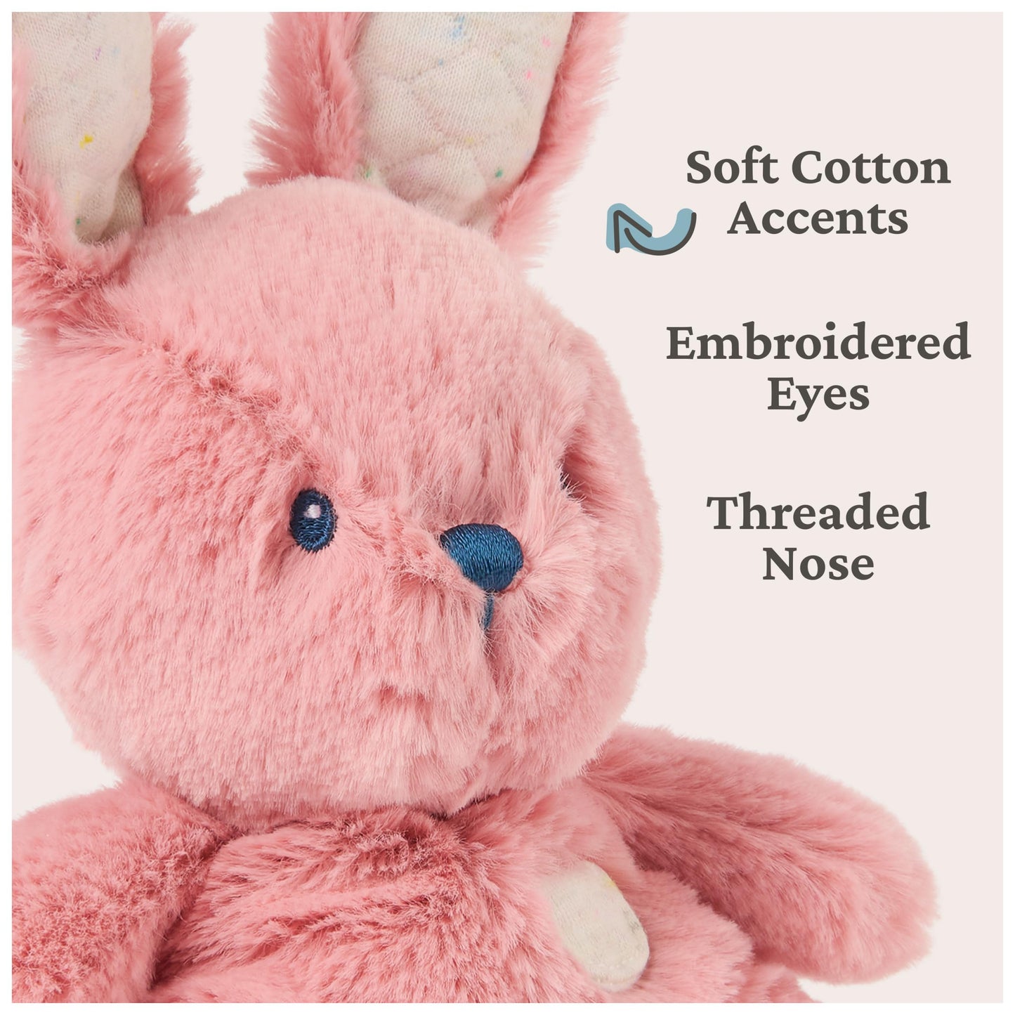 GUND Baby Oh So Snuggly Little Bunny 6-Inch Plush Toy, Ages 0+