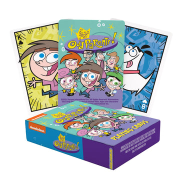 AQUARIUS Nickelodeon Fairly Odd Parents Playing Cards - Fairly Odd Parents Themed Deck of Cards for Your Favorite Card Games - Officially Licensed