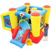 WELLFUNTIME Inflatable Bounce House with Blower, Jumping Castle Slide