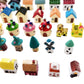 Anrher 30pcs Mini House Resin Decoration Sets for Doll House Pretend Game Toys DIY Garden Birthday Party