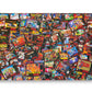 Super Never Ending Showdowns Retro Video Games 1000-Piece Jigsaw Puzzle for Adults, Kids | Interactive Brain Teaser, Educational Toys & Games, Home