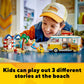 LEGO Creator 3 in 1 Beach Camper Van Building Kit, Transforms from a Campervan to Ice Cream Shop to House, Great Gift for Surfer Boys and Girls