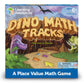 Learning Resources Dino Math Tracks Game - Math Manipulatives, Montessori Board Game, Addition and Subtraction, Counting Literacy Toys, STEM for Kids