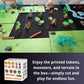 Dungeons & Dragons Castle Set | 240+ Pieces, Dragons, Double-Sided Battle Map | Modular DND Terrain, Miniatures Set for Dungeon Masters Pathfinder DND