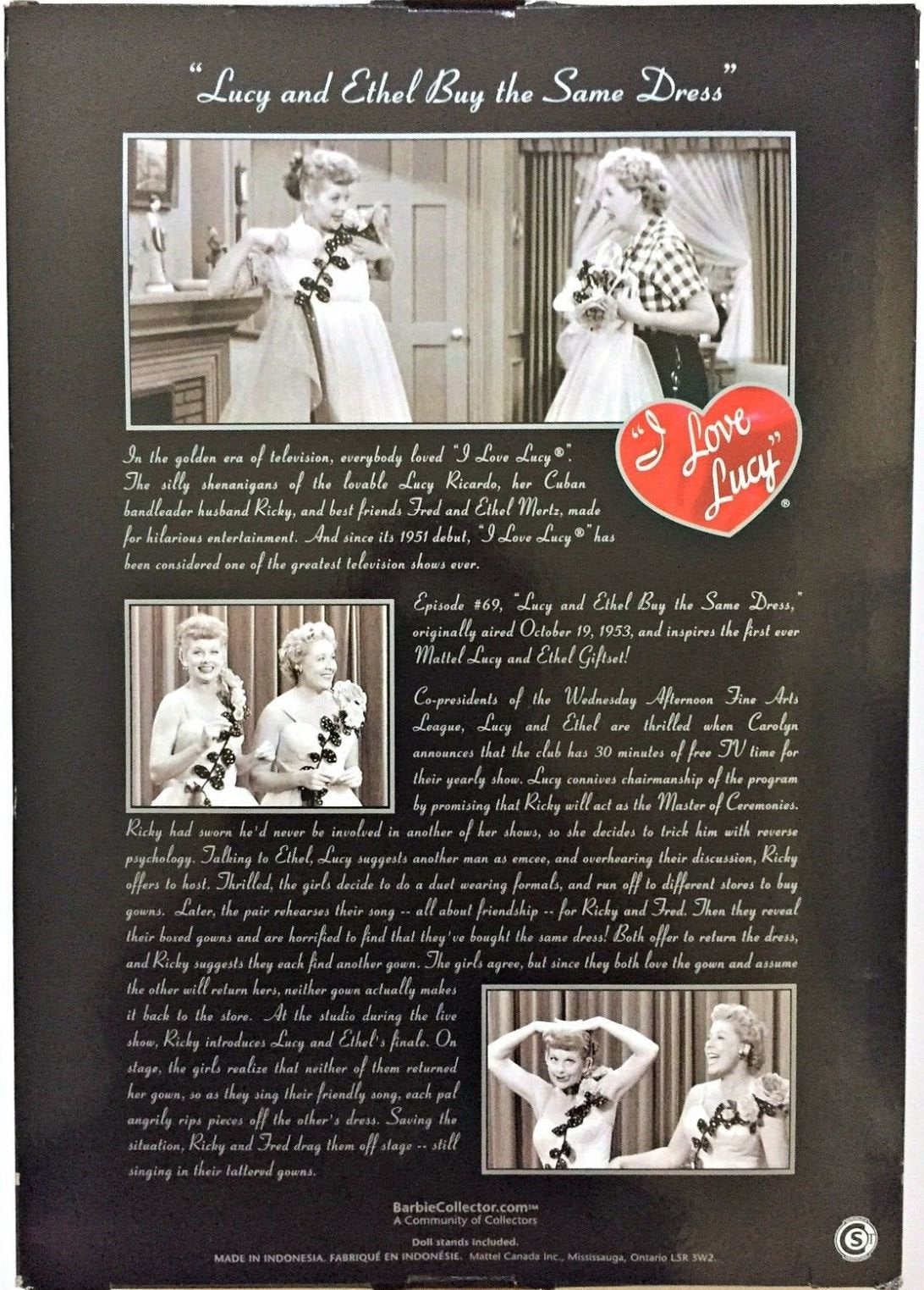 Barbie - Lucy and Ethel Buy the Same Dress Giftset - Episode 69
