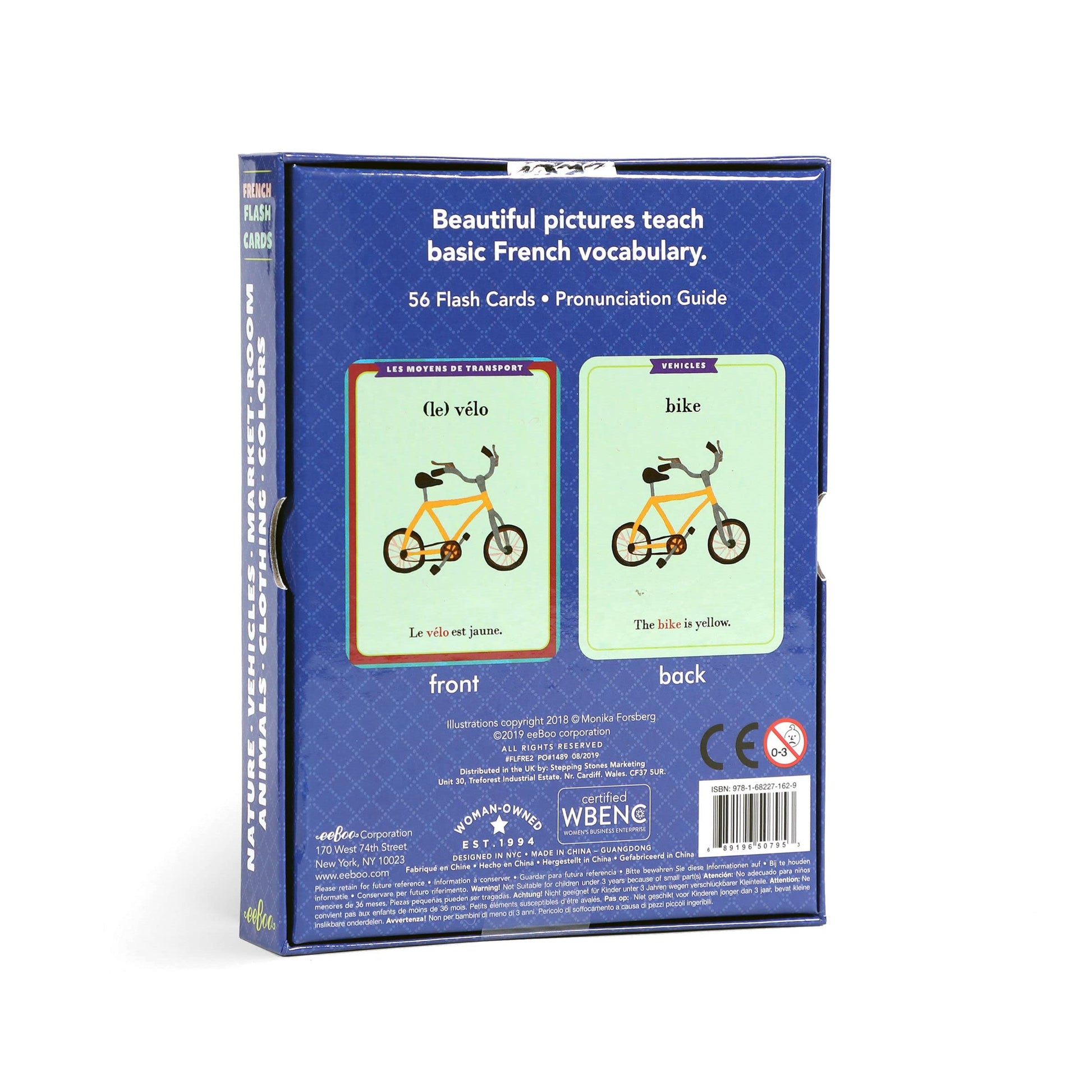 eeBoo: French Vocabulary Flash Cards, Learn French, Imaginative Problem Solving, Educational Games that Cultivates Conversation, Socialization,